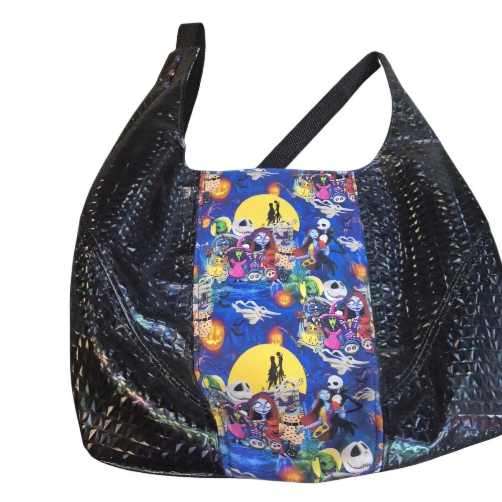 Handmade Jack And Sally Shoulder Bag Nightmare Before Christmas